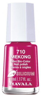 Mavala Mini Bio Color With Silicium Nail Polish 5ml - Colour: Mekong