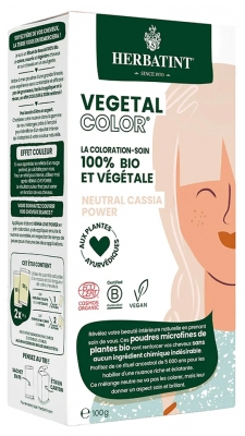 Herbatint Pflanzliche Farbe Bio 100 g - Haarfärbung: Neutral Cassia Power