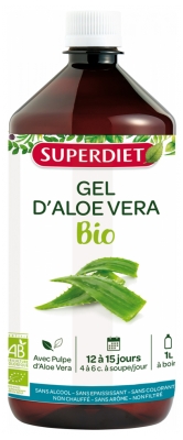 Superdiet Gel d'Aloe Vera Bio 1 L