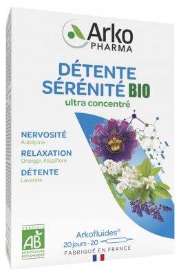 Arkopharma Arkofluides Entspannung Schlaf Bio 20 Ampullen