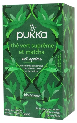 Pukka Matcha Green Tea Supreme Organic 20 Bustine