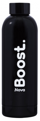 Nova Boost MyBottle Bottiglia Isotermica in Acciaio Inox 500 ml - Colore: Nero
