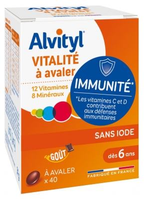 Alvityl Vitality 40 Tabletek do Połykania