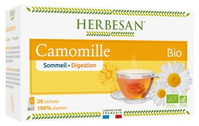 Infusión de Manzanilla Ecológica 20 Bolsitas