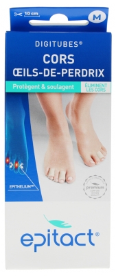Epitact Digitubes Zehenschutz Aus Epithel - Größe: M: 25mm