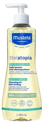 Mustela Stelatopia Mazgāšanas Eļļa 500 ml