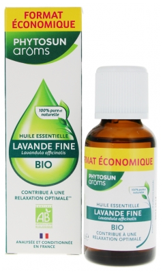 Phytosun Arôms Essential Oil Fine Lavender (Lavandula officinalis) Organic 30ml