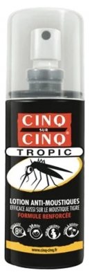Cinq sur Cinq Lozione Tropicale Repellente per Zanzare 75 ml