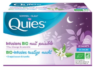 Quies Nuit Paisible Infusion Bio 20 Bustine