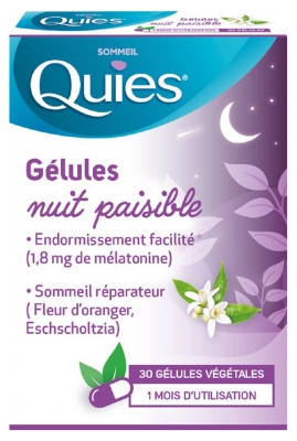Quies Capsule Noapte Liniștită 30 Capsule