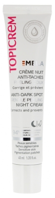 Topicrem MELA Anti-Dark Spot Gentle Peeling Night Cream 40 ml