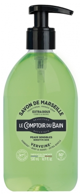 Le Comptoir du Bain Sapone di Marsiglia Tradizionale Alla Verbena 500 ml