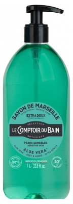 Le Comptoir du Bain Savon de Marseille Aloe Vera 1 L