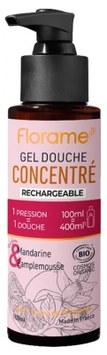 Florame Organiczny Skoncentrowany żel pod Prysznic Mandarynka i Grejpfrut 100 ml