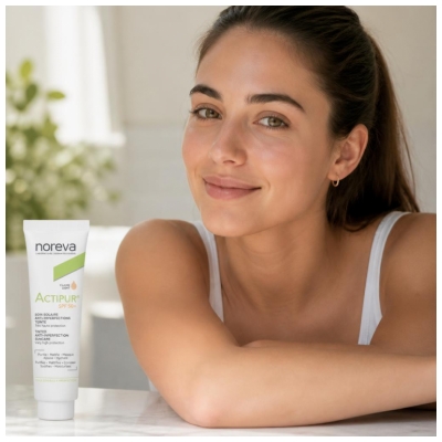 Noreva Actipur Soin Solaire Anti-Imperfections SPF50+ Teinte Claire 30 ml