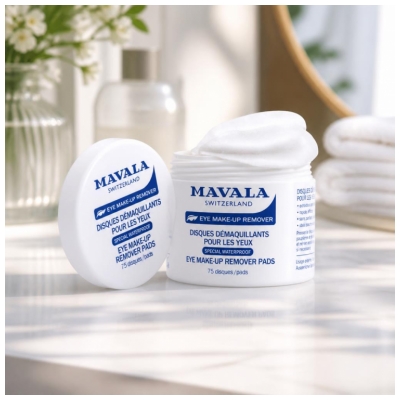 Mavala Augen Make-up Entferner Scheiben 75 Scheiben