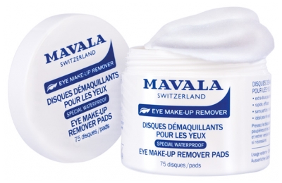 Mavala Augen Make-up Entferner Scheiben 75 Scheiben