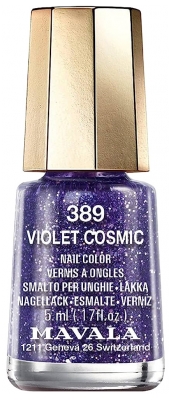 Mavala Mini Color Cosmic 5 ml - Kolor: 389: Kosmiczny fiolet