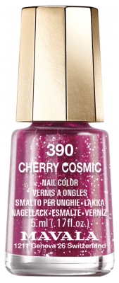 Mavala Mini Color Nail Color Cosmic 5ml - Colour: 390: Cherry Cosmic