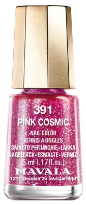 Mavala Mini Color Nail Color Cosmic 5ml - Colour: 391: Pink Cosmic