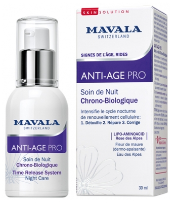 Mavala SkinSolution Anti-Age Pro Chrono-Biological Night Care 30 ml