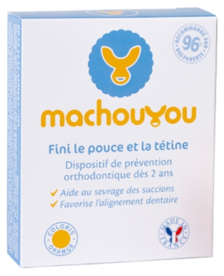 Machouyou Device 1st Teething Weaning of Suctions - Colour: Orange