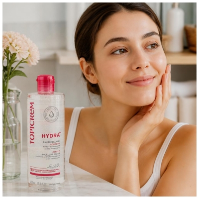 Topicrem HYDRA+ Agua Micelar Suavidad 400 ml