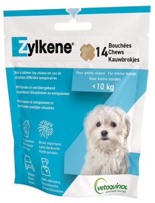 Vetoquinol Zylkene Perros Pequeños (menos de 10 kg) 14 Mordeduras