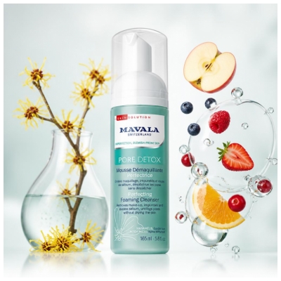 Mavala Pore Detox Perfecting Cleansing Foam 165 ml