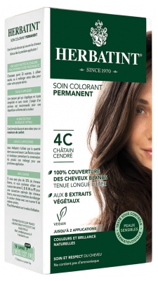 Herbatint Permanent Color Care 150ml - Hair Colour: 4C Ash Brown