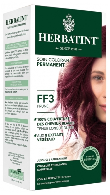 Herbatint Cura del Colore Permanente 150 ml - Colorare: FF3 Prugna