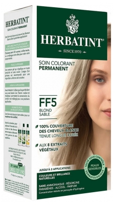 Herbatint Soin Colorant Permanent 150 ml - Coloration : FF5 Blond Sable