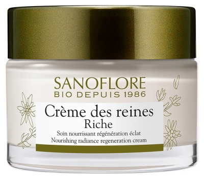 Sanoflore Crème des Reines Riche Nourishing Radiance Regeneration Cream Organic 50ml