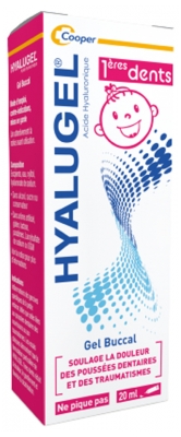 Hyalugel Oral Gel Första Tänderna 20 ml
