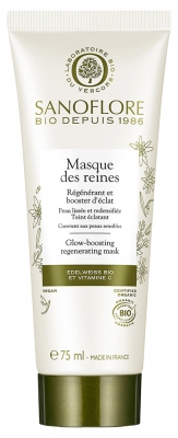 Sanoflore Masque des Reines Régénérant & Booster d'Éclat Bio 75 ml
