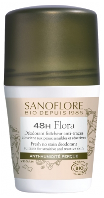 Sanoflore 48H Flora Roll-On Organic 50 ml
