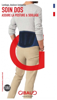 Gibaud Back Care Lumbalgurt Höhe 21 cm