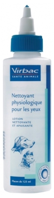 Virbac Physiological Eye Cleaner for Dogs and Cats 125 ml
