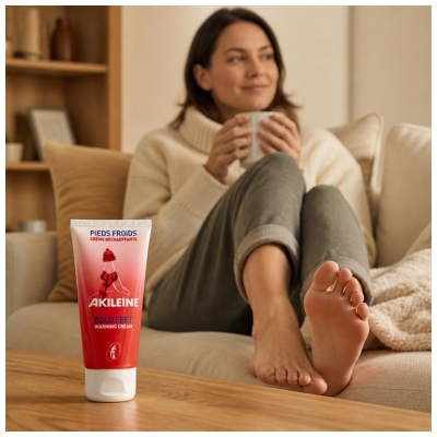 Akileïne Cold Feet Warming Cream 75ml
