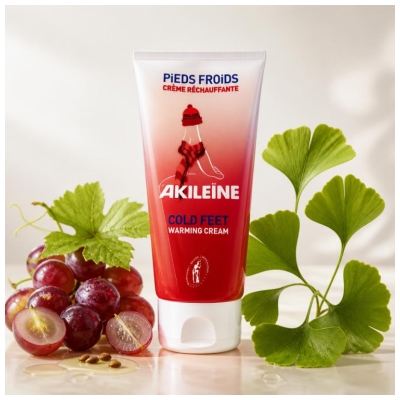 Akileïne Cold Feet Warming Cream 75ml