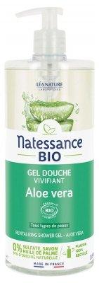 Natessance Gel de ducha Aloe Vera Bio 1 L
