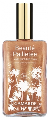 Gamarde Organic Beauté Pailletée Golden Glittering Lotion Body 90ml