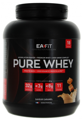 Eafit Construction Musculaire Pure Whey 750 g - Profumo: Caramello