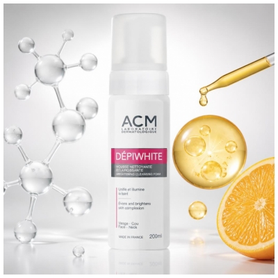 Laboratoire ACM Dépiwhite Espuma de Limpeza Clareadora 200 ml