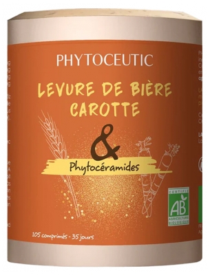 Phytoceutic Biologische Biergist Wortel en Fytoceramiden 105 Tabletten