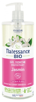 Natessance Organic Enchanting Jasmine Flowery Shower Gel 1L