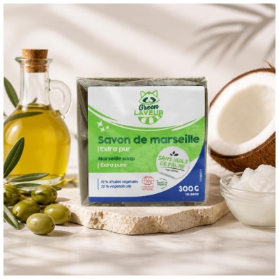 Green Laveur Marseiller Seife 300 g