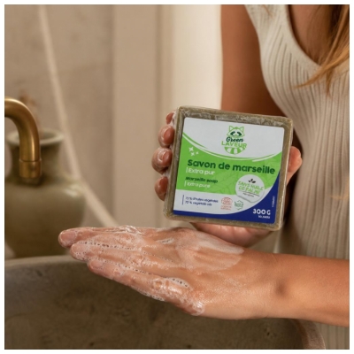 Green Laveur Marseillezeep 300 g