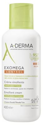 A-DERMA Exomega Control Crema Emolliente Antigraffio 400 ml