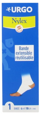 Urgo Nylex Bande Extensible Réutilisable 4 m x 10 cm
